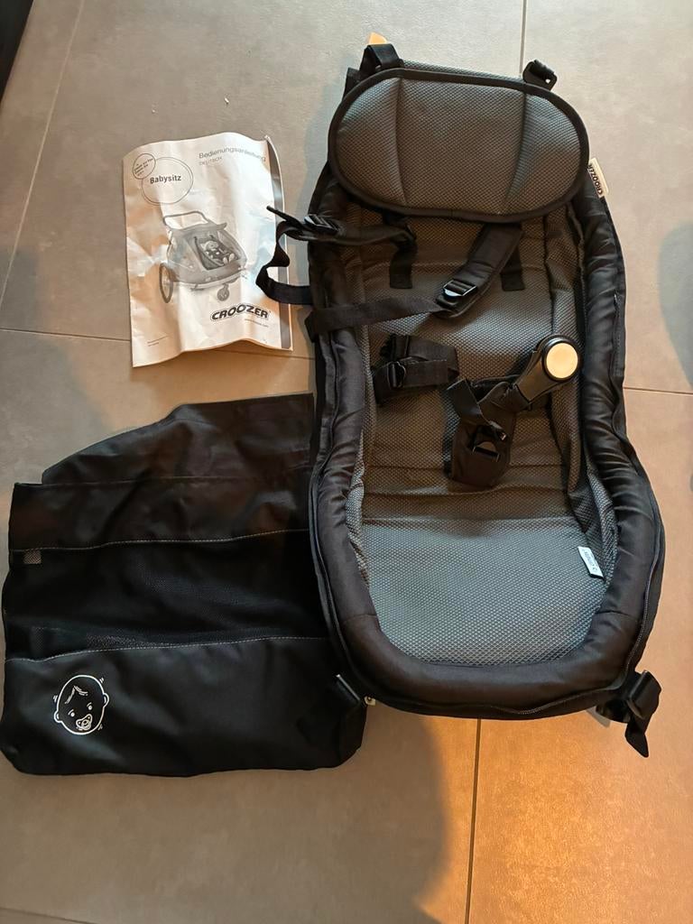 Hamac pour bébé Croozer pour remorque à vélo, Enlèvement, Comme neuf