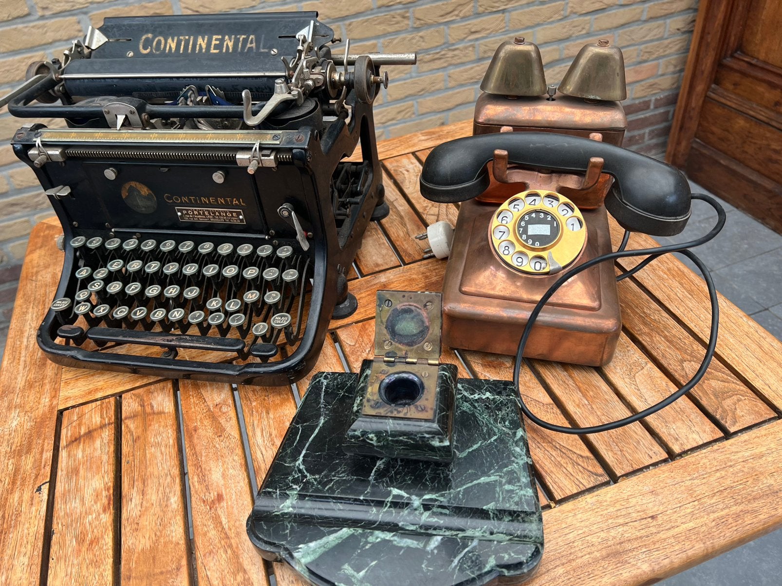 Antiek bureau set, ook apart verkrijgbaar ,,,, Enlèvement