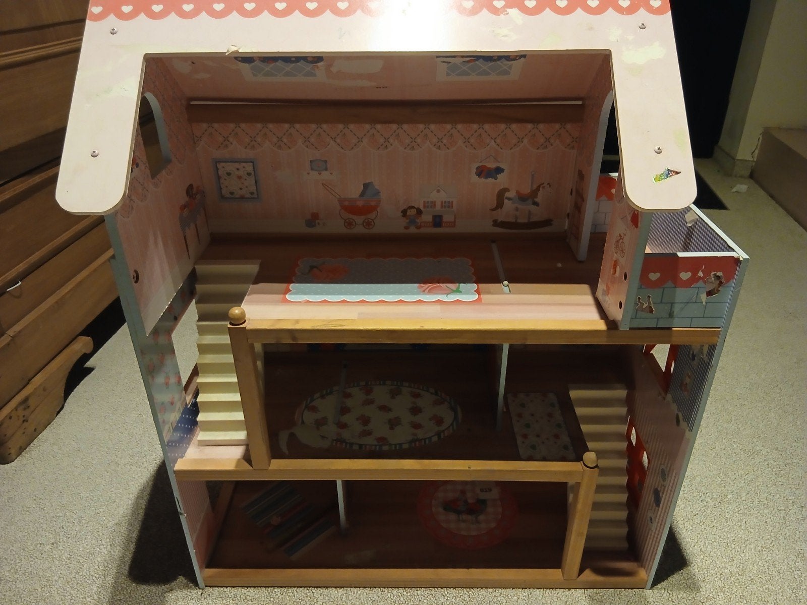 poppenhuis, Verzamelen, Ophalen, Gebruikt, Poppenhuis