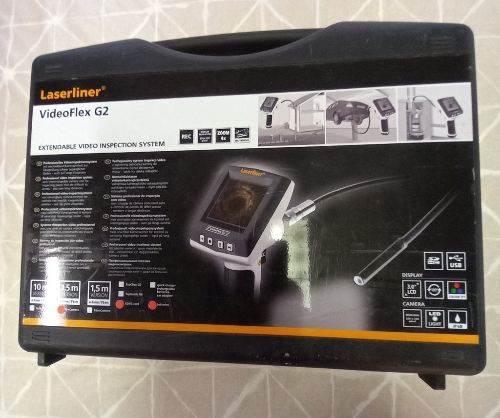 laserliner video flex, Bricolage & Construction, Enlèvement ou Envoi, Utilisé, Autres appareils de mesure ou compteurs