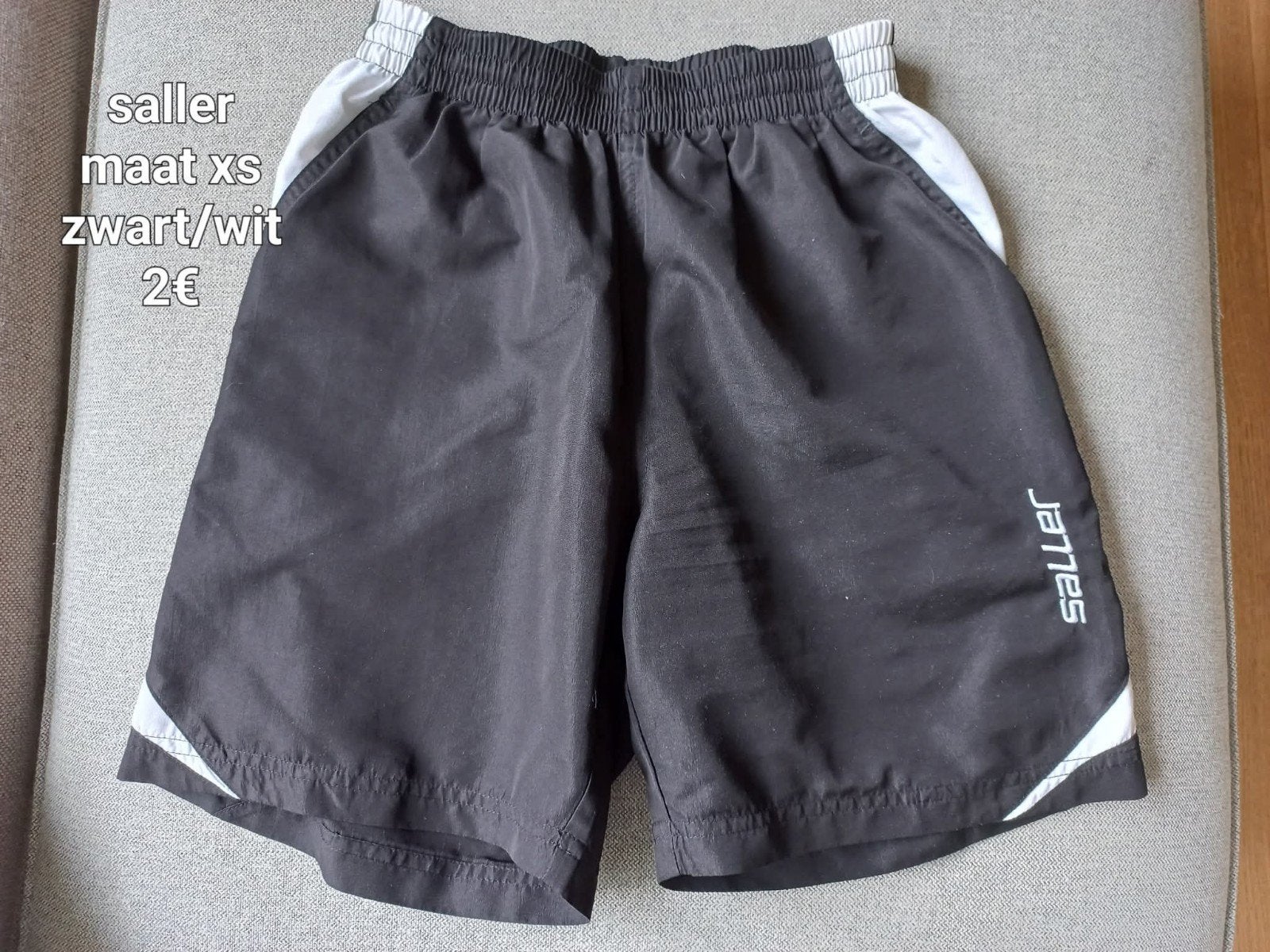 short van  Saller, Ophalen, Zwart, Saller, Gedragen