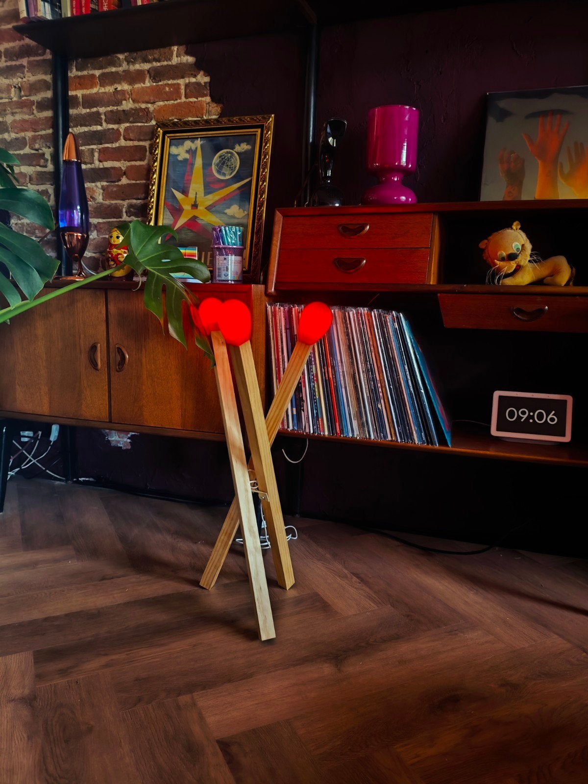 Lampe à allumettes IKEA Strala Vinterfint Lukas Basel, Enlèvement