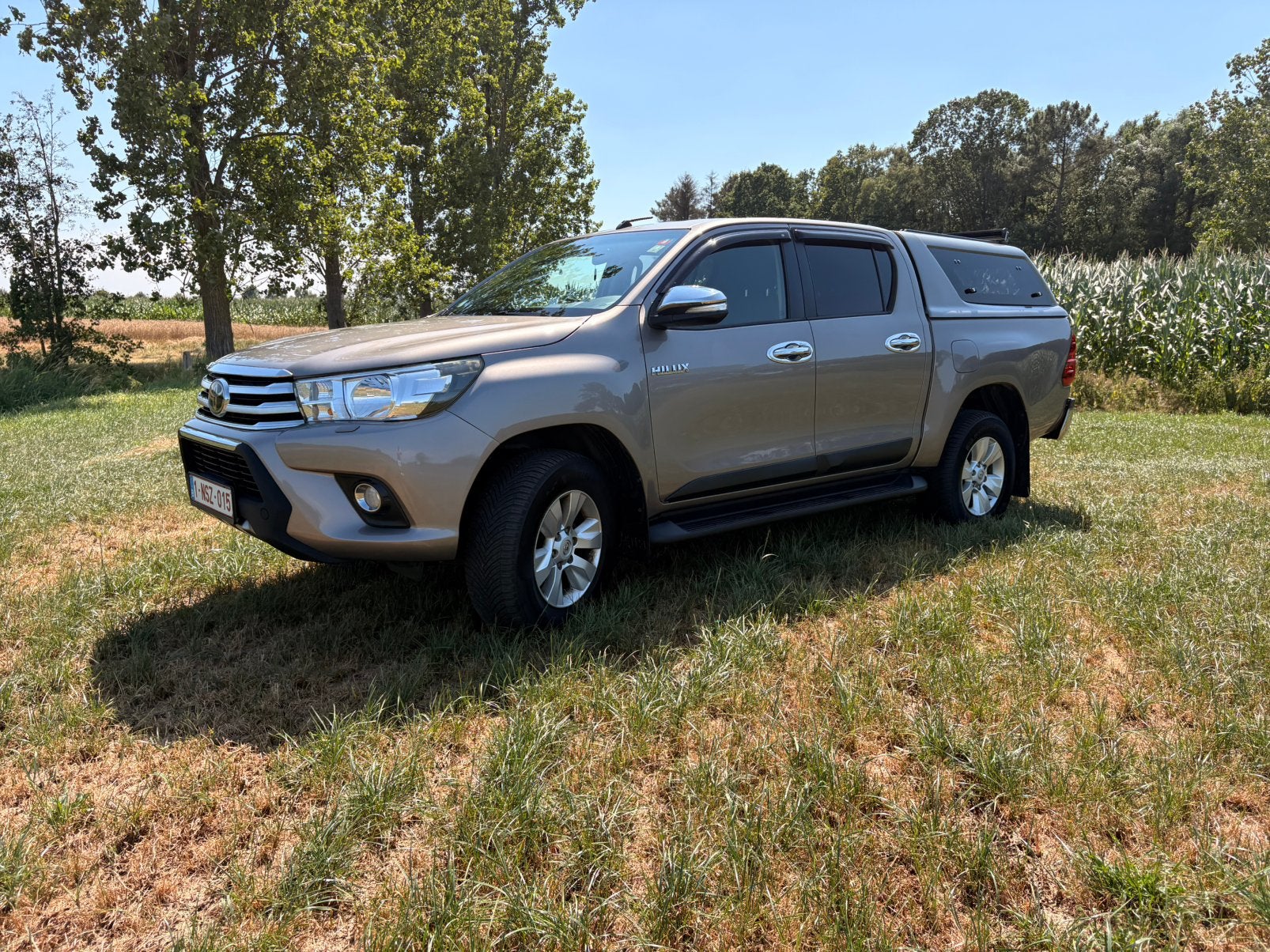Prachtige hilux, Automaat, Stof, Euro 6, Bruin
