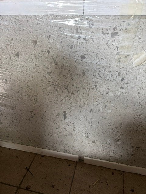 nieuw keukenblad, Huis en Inrichting, Ophalen, Beige, Nieuw, 200 cm of meer
