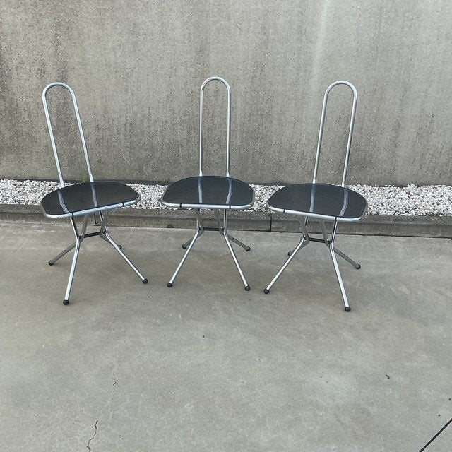 3 Vintage IKEA Isak klapstoelen NIELS GAMMELGAARD, Ophalen, Gebruikt