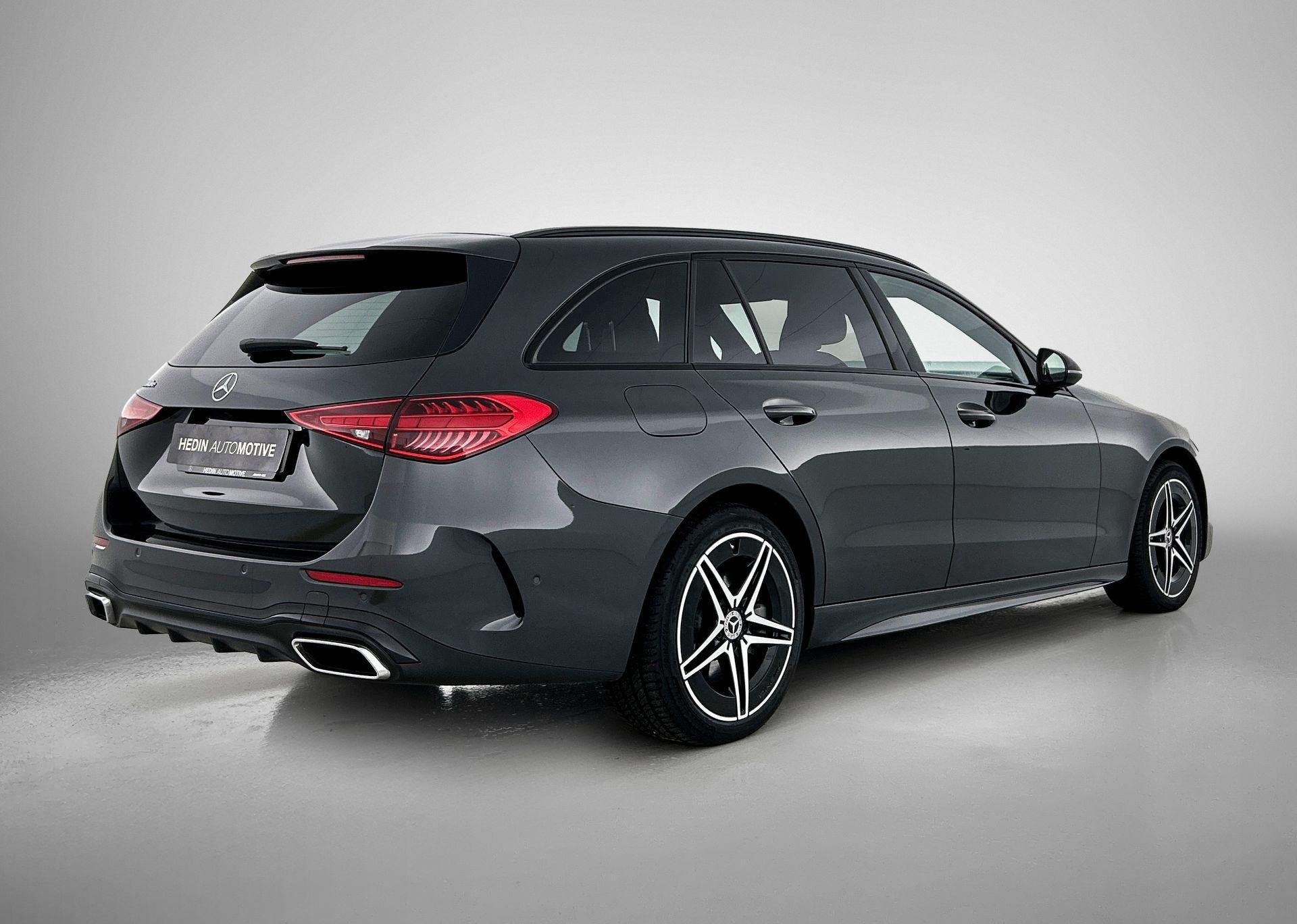Mercedes-Benz C-klasse 300 e Break AMG Line Night Pack | Dod, Auto's, Automaat, Zwart, 4 cilinders, 5 deurs