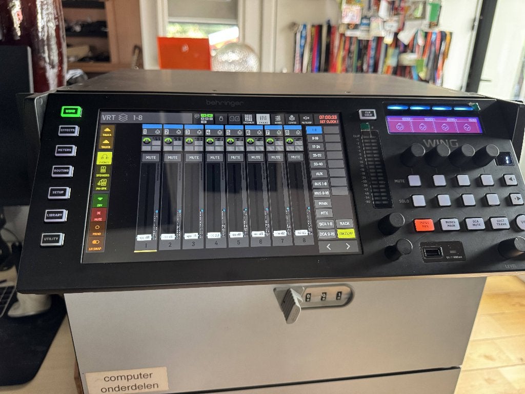 Behringer WING Rack +19" rack( garantie jusqu'à fin 2027), Enlèvement ou Envoi, Comme neuf, 20 canaux ou plus, Entrée micro