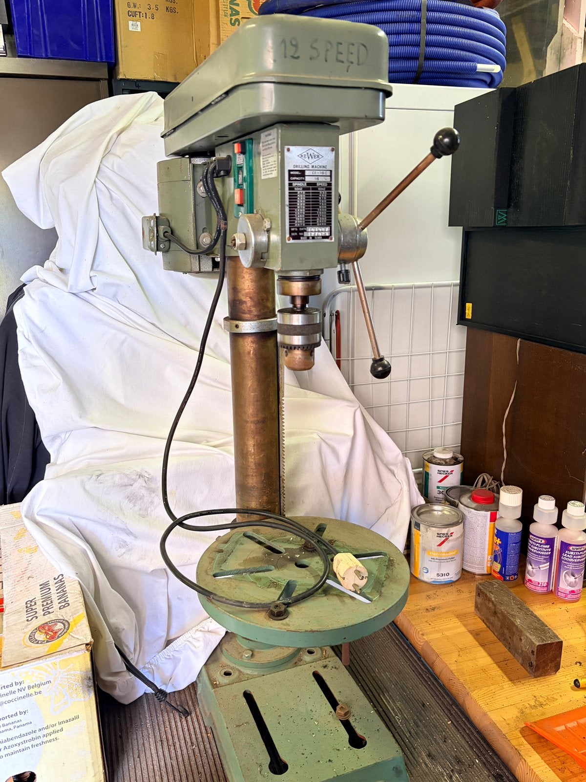 Boormachine( prof), Ophalen, Zo goed als nieuw, Boormachine