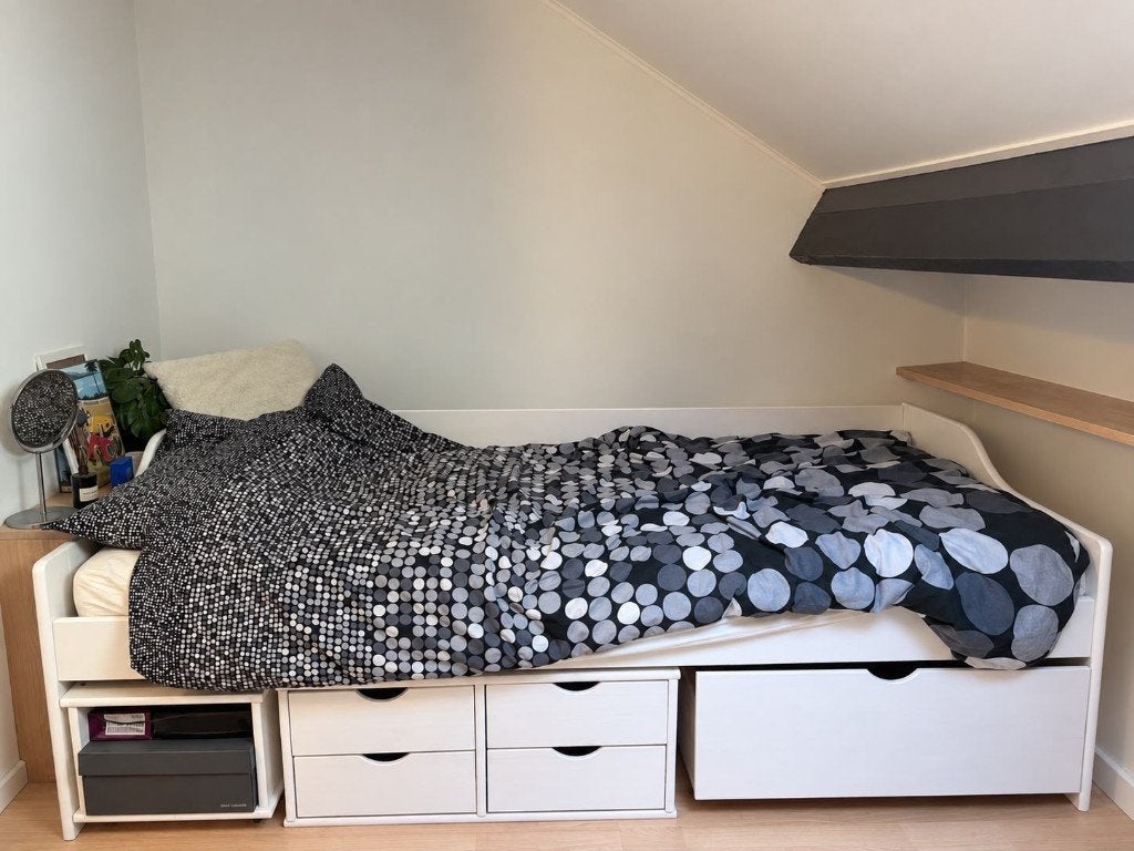 Lit simple 90x 200 cm avec tiroirs, 90 cm, Une personne, Enlèvement, Utilisé