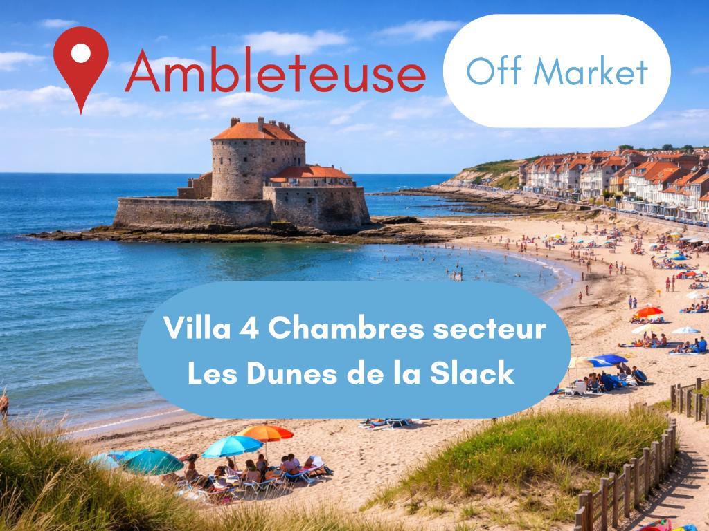 À 1h15 de la Belgique–Villa proche mer–Ambleteuse, Immo, Résidences secondaires à vendre, C
