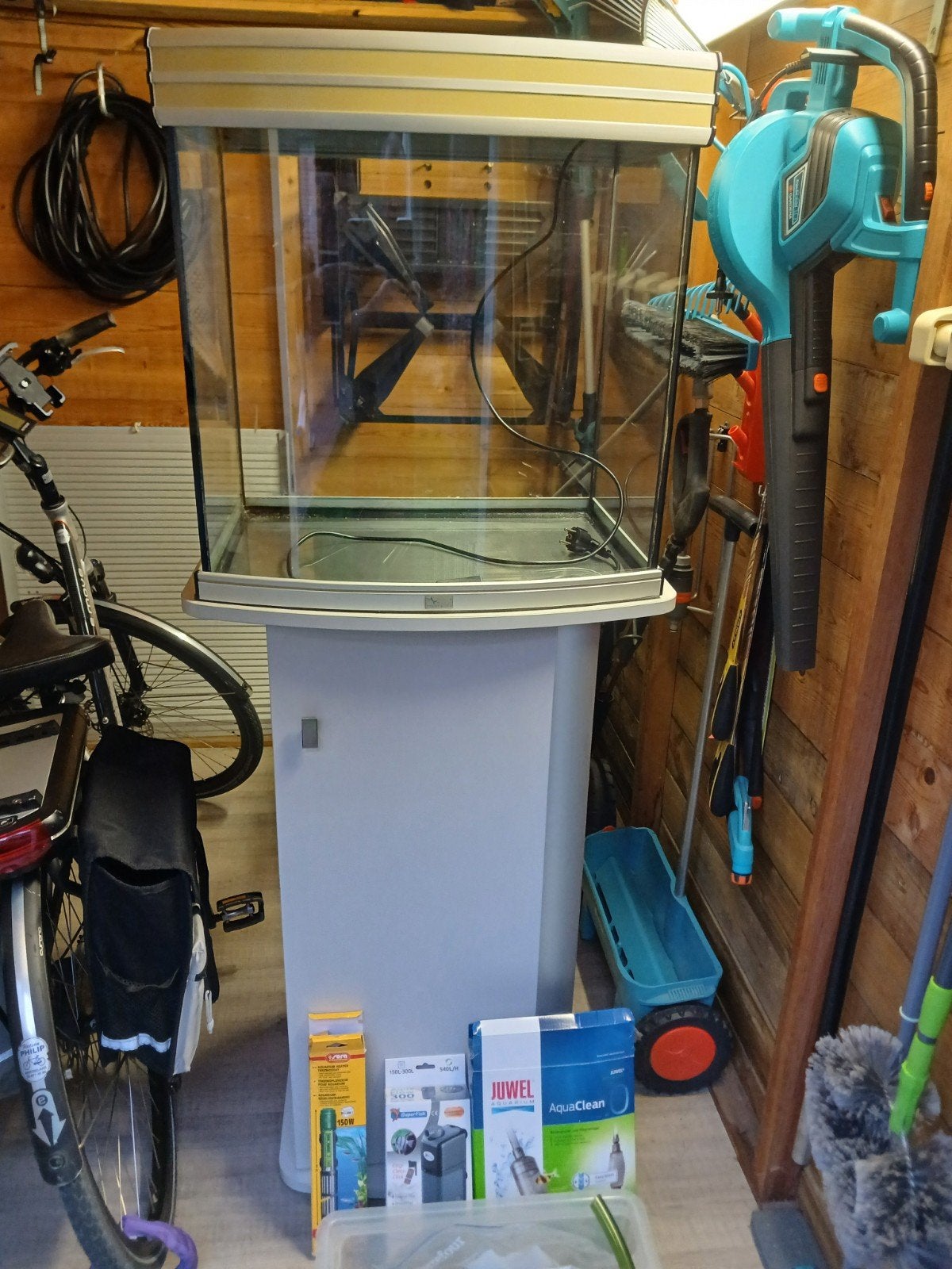 aquarium, Ophalen, Verwarming, Filter, Sera