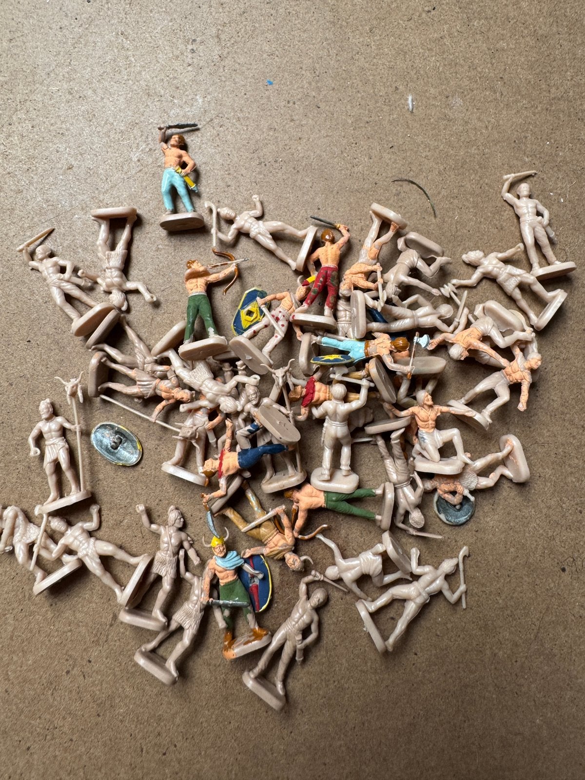 Lotje vintage ESCI figuren 1/72, Hobby en Vrije tijd, Ophalen of Verzenden, Gebruikt