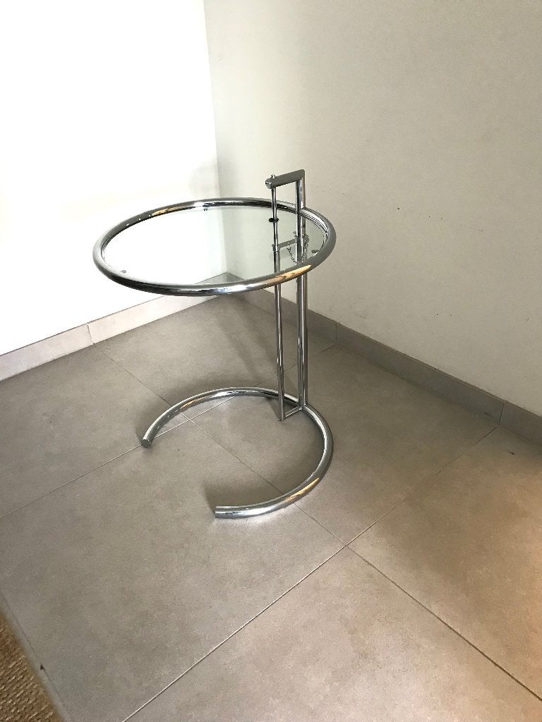 Design bijzettafel, Modern design, Metaal of Aluminium, Rond, Zo goed als nieuw