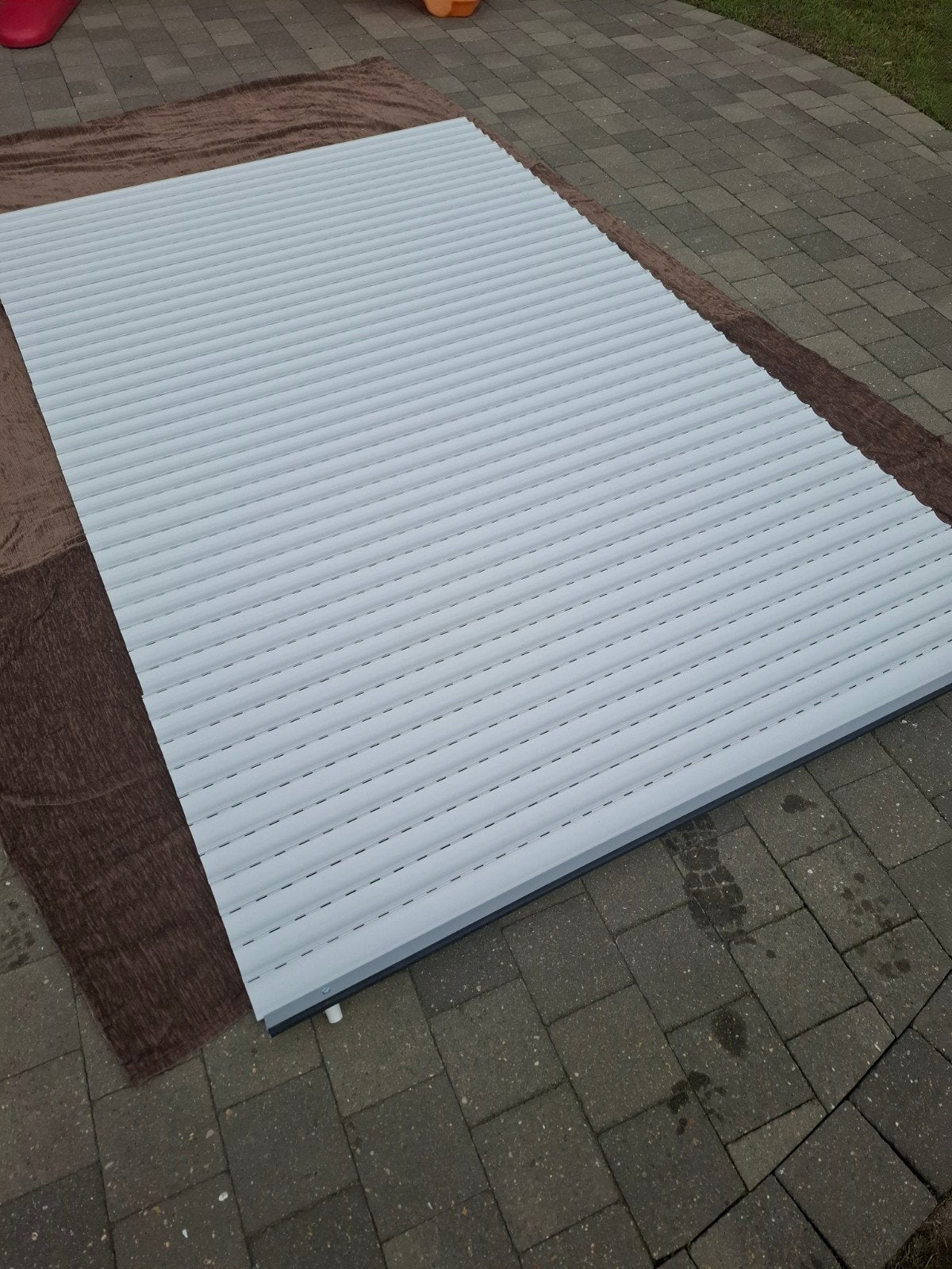 Nieuwe PVC rolluik, Doe-het-zelf en Bouw, Ophalen, 200 cm of meer, Wit, 150 tot 200 cm