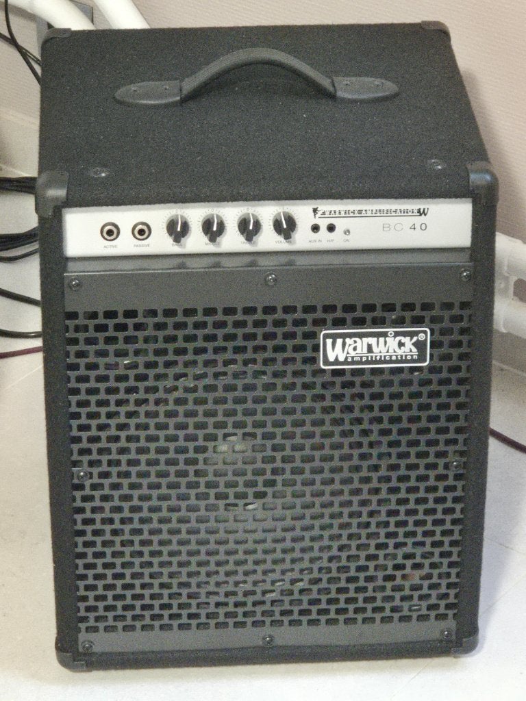 Ampli basse Warwick BC40, Musique & Instruments, Enlèvement, Comme neuf, Guitare basse, Moins de 50 watts