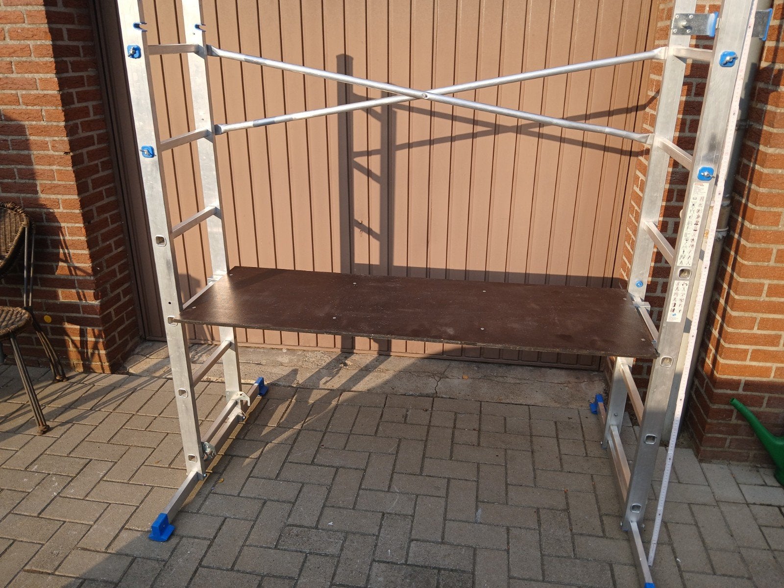 steiger,stelling,ladder, Doe-het-zelf en Bouw, Ophalen