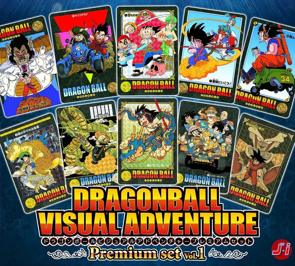 Dragon Ball Visual Adventure Premium Set Vol.1, Envoi, Neuf