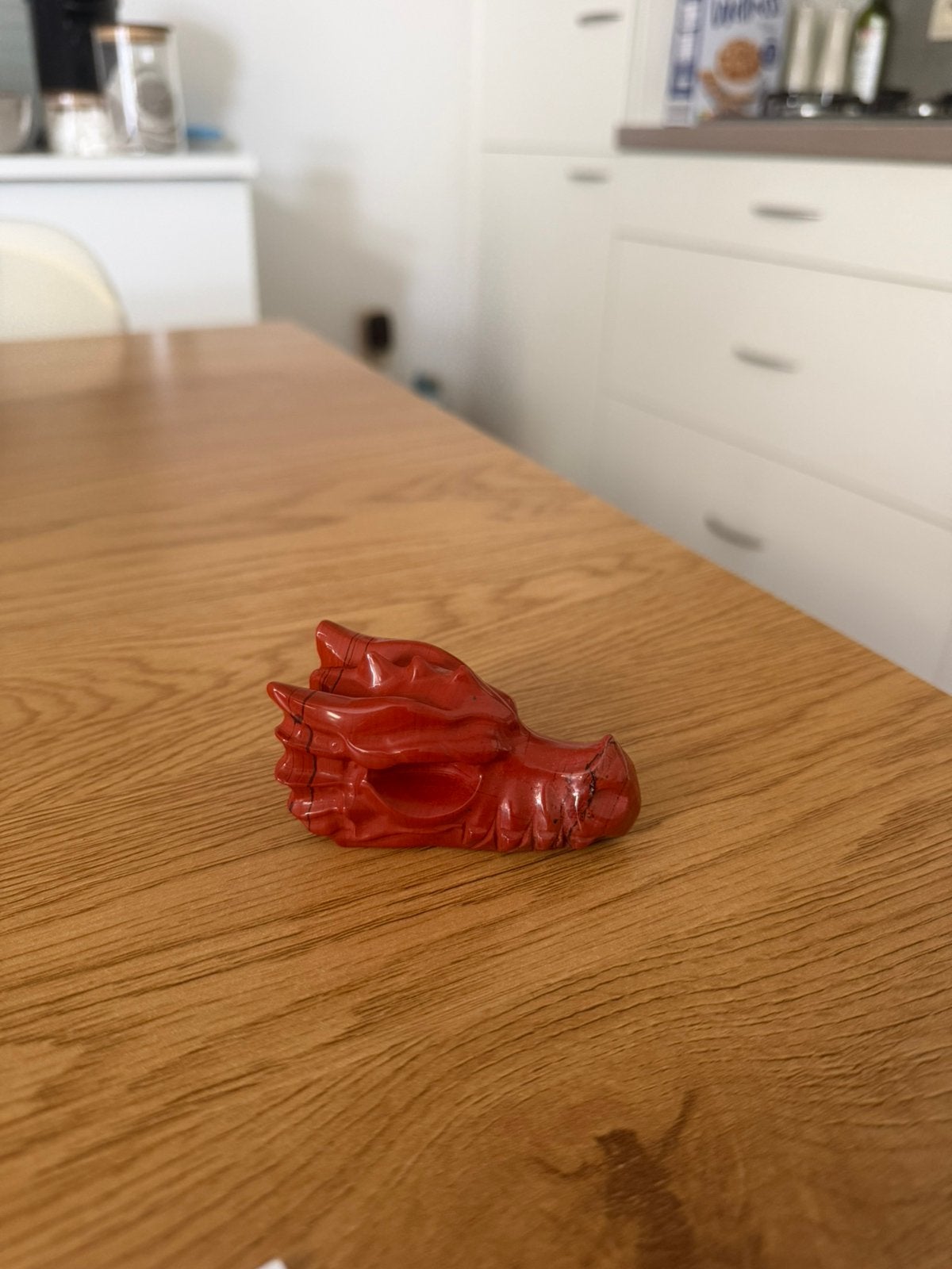 Draakje edelsteen Robijn, Ophalen, Zo goed als nieuw