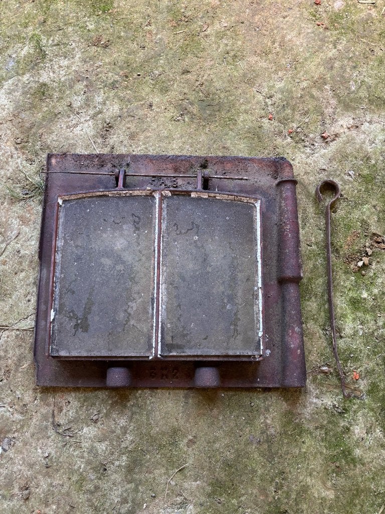 Gietijzeren dakraam sterreberg, pottelberg, Ophalen, Gebruikt, Minder dan 80 cm, Minder dan 80 cm