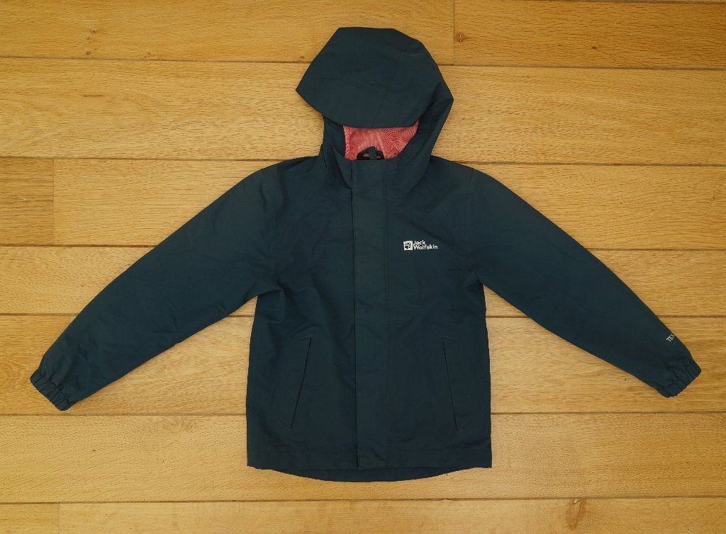 regenjas Jack Wolfskin, 8 jaar, Enfants & Bébés, Vêtements enfant | Taille 128, Enlèvement ou Envoi, Jack Wolfskin, Utilisé, Fille