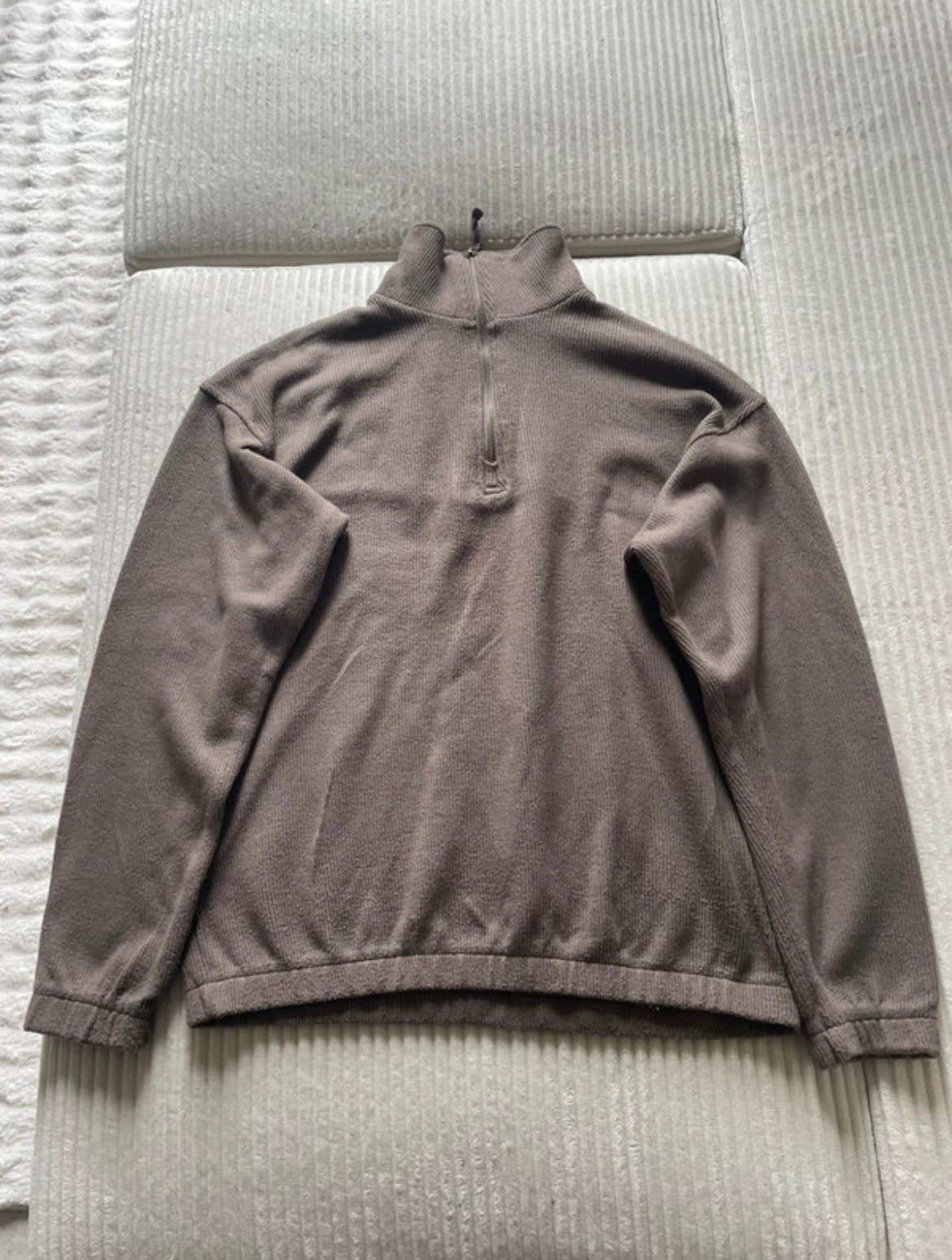 Polaire demi-zip taupe, Vêtements | Hommes, Pulls & Vestes, Enlèvement ou Envoi, Comme neuf, Taille 46 (S) ou plus petite, Brun