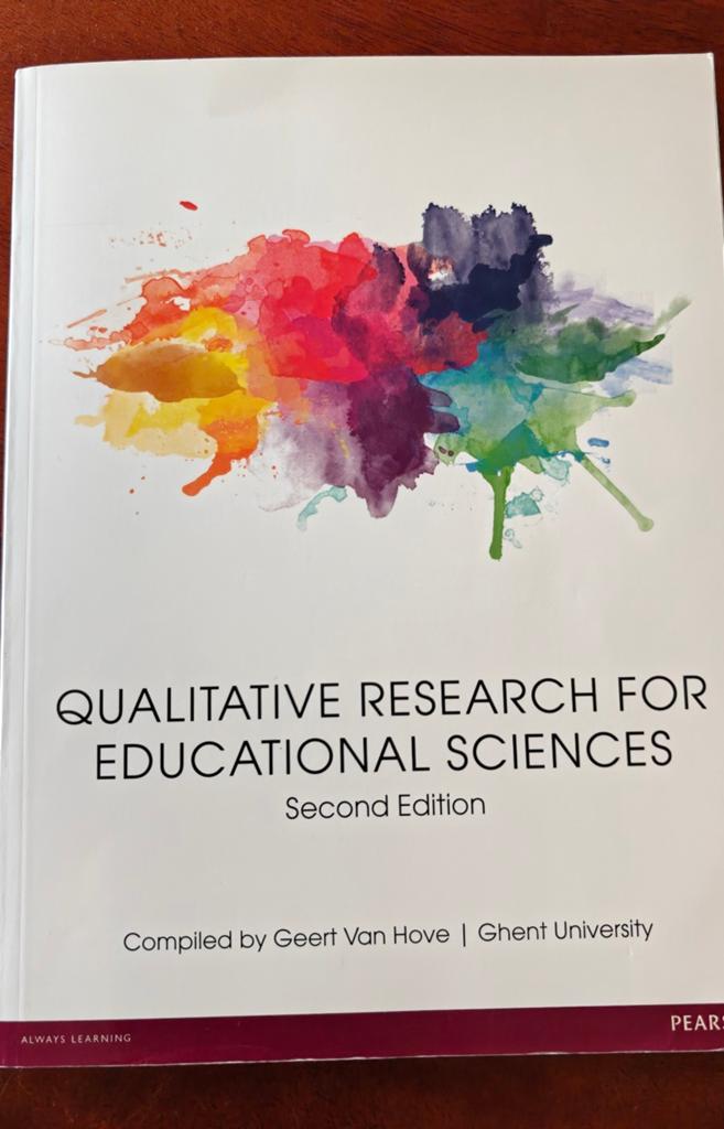 Qualitive research for education sciences, Livres, Livres d'étude & Cours, Enlèvement