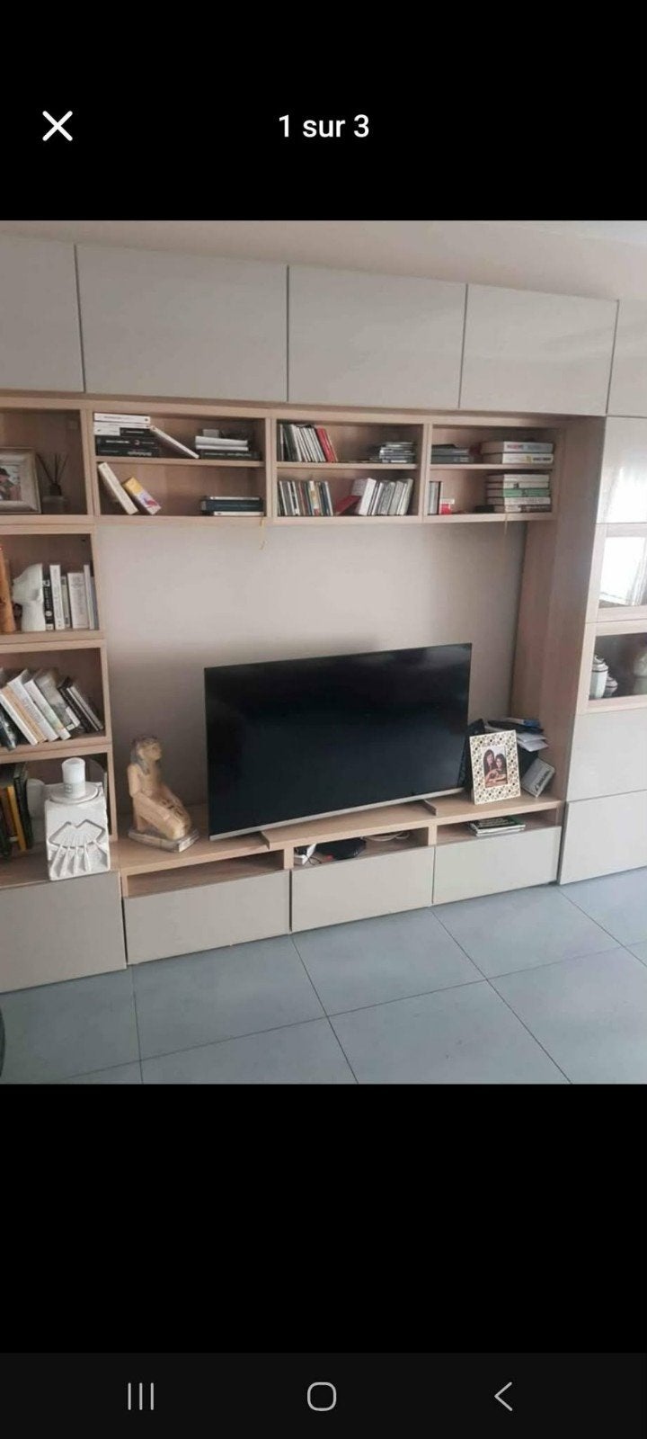 Meuble TV -bibliothèque, Maison & Meubles, Enlèvement
