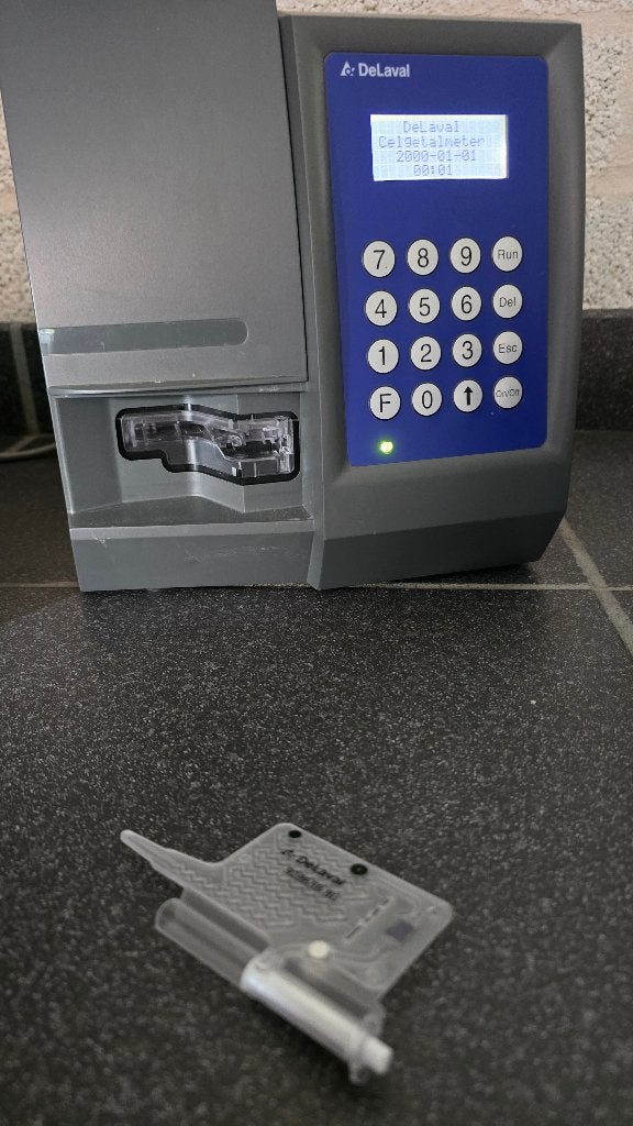DeLaval Melk Celgetalteller (Cell Counter) + Tas, Enlèvement ou Envoi, Utilisé