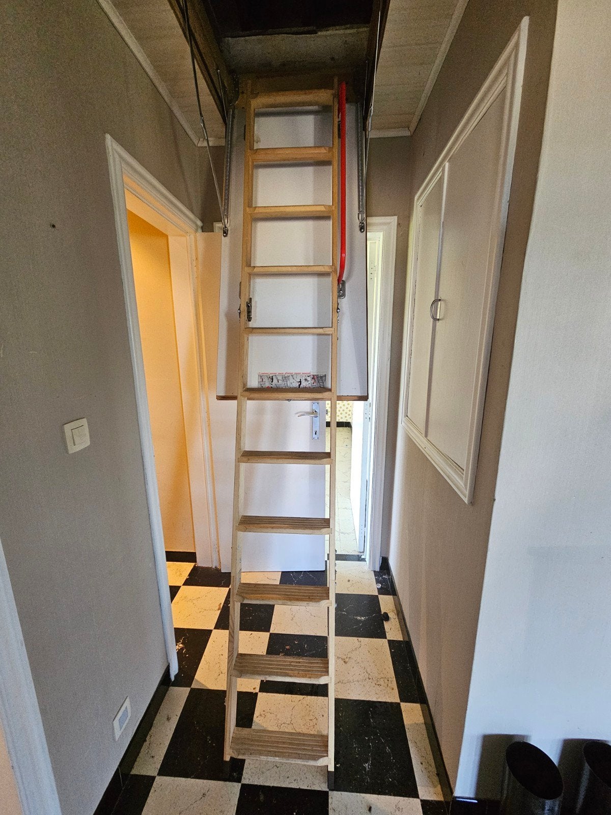 zoldertrap plooibar, Doe-het-zelf en Bouw, Ophalen, Gebruikt, Trap