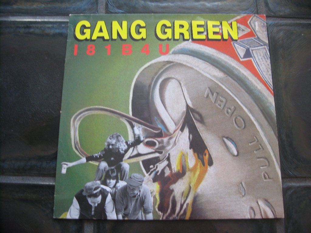 gang green L81B4U made in holland lp, Hard rock, Enlèvement ou Envoi, Avec pochette intérieure, Utilisé