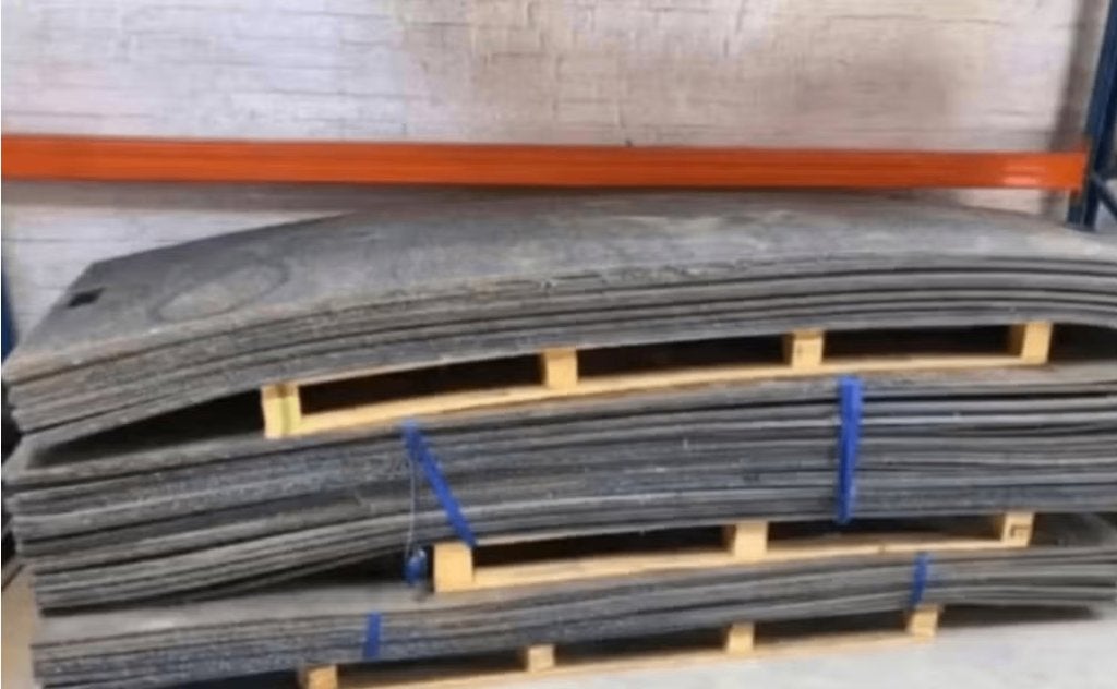 rijplaten, Doe-het-zelf en Bouw, Ophalen, Gebruikt