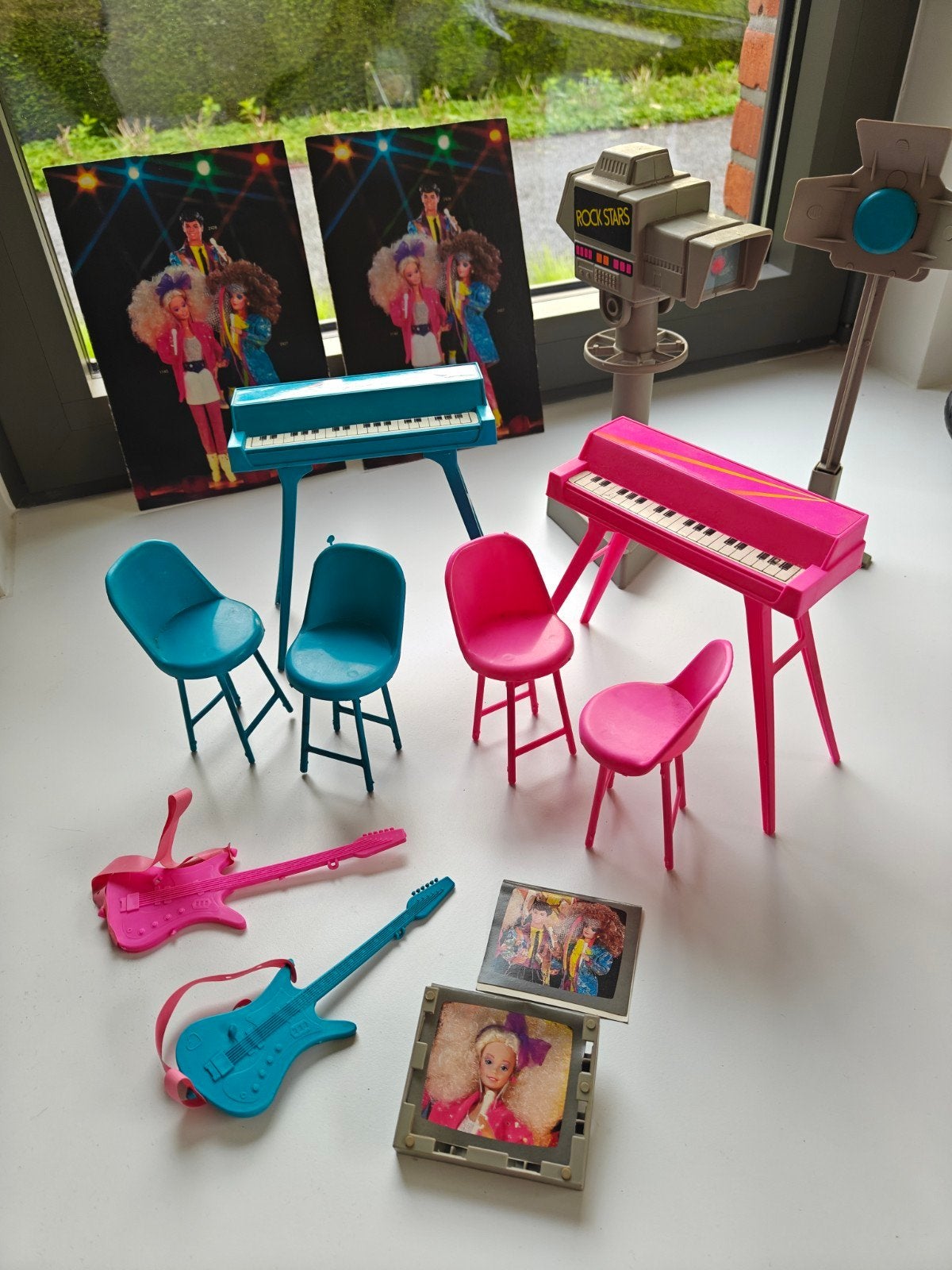 Barbie and the Rockers vintage poppen en access. jaren 80, Ophalen of Verzenden, Gebruikt, Fashion Doll