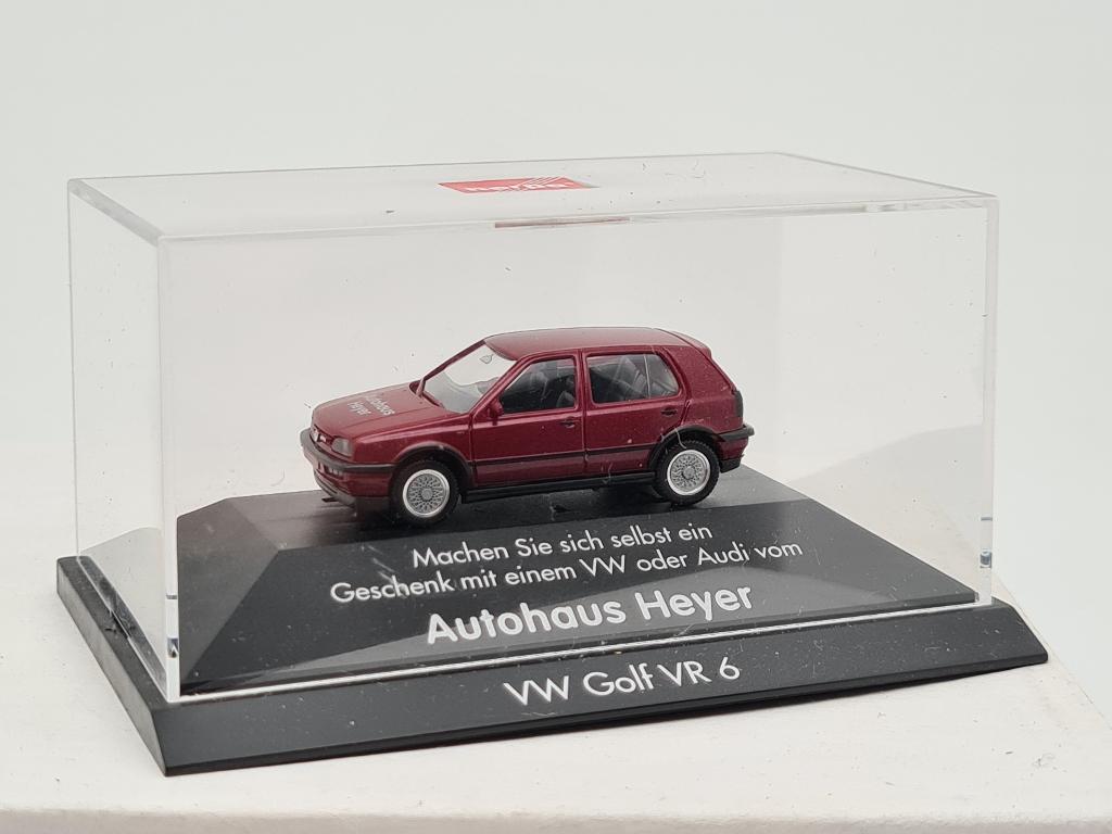 VW Golf VR6 Autohaus Heyer - Herpa 1/87, Envoi, Comme neuf, Voiture, Herpa