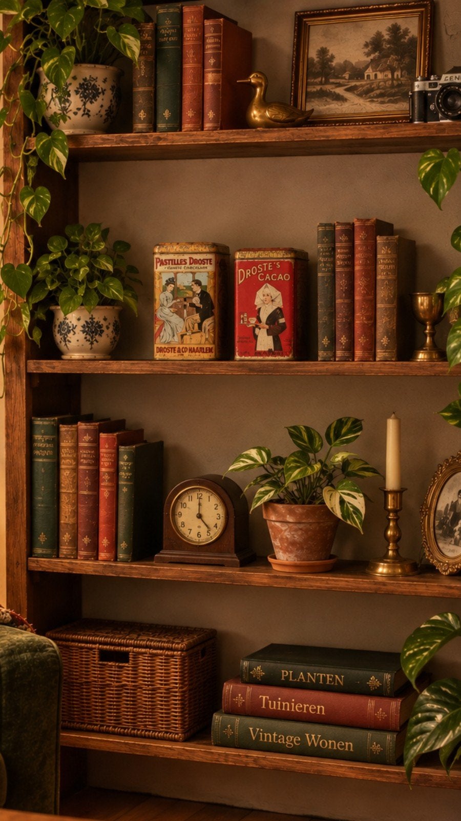 Blikken vintage droste's cacao, Ophalen