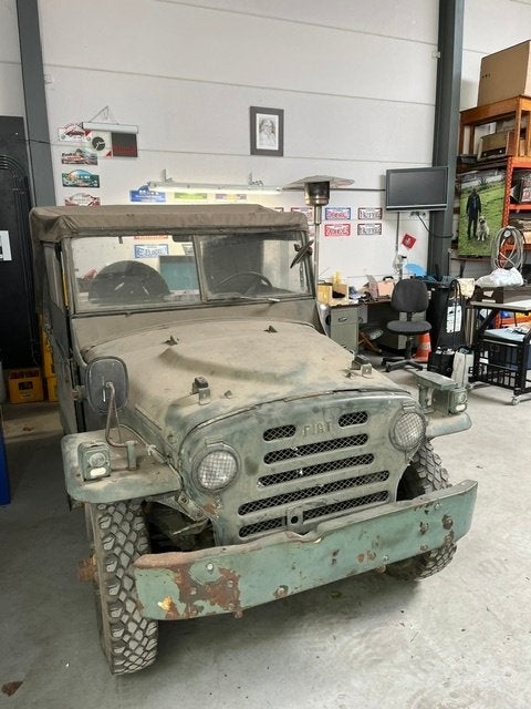 FIAT CAMPAGNOLA AR 59, Autos, Fiat, Autres modèles, Achat, Boîte manuelle, Particulier
