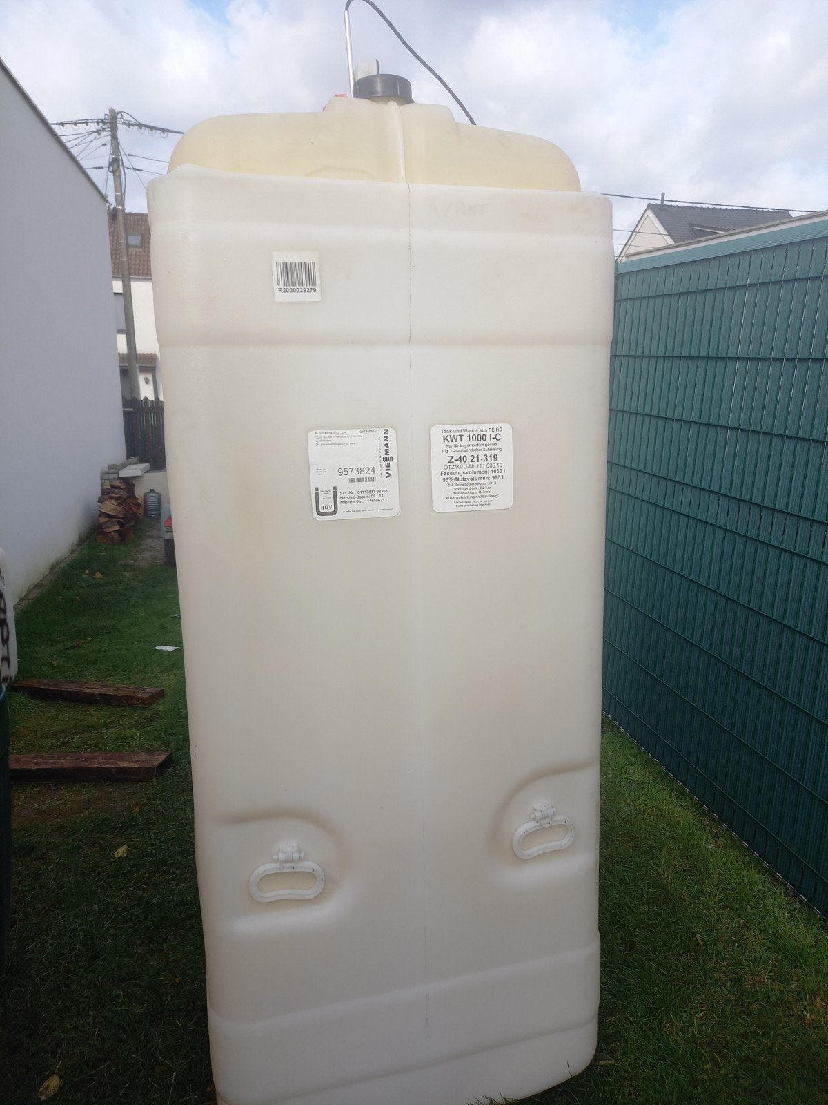Viesmann olietank van 1000 liter, Doe-het-zelf en Bouw, Ophalen of Verzenden