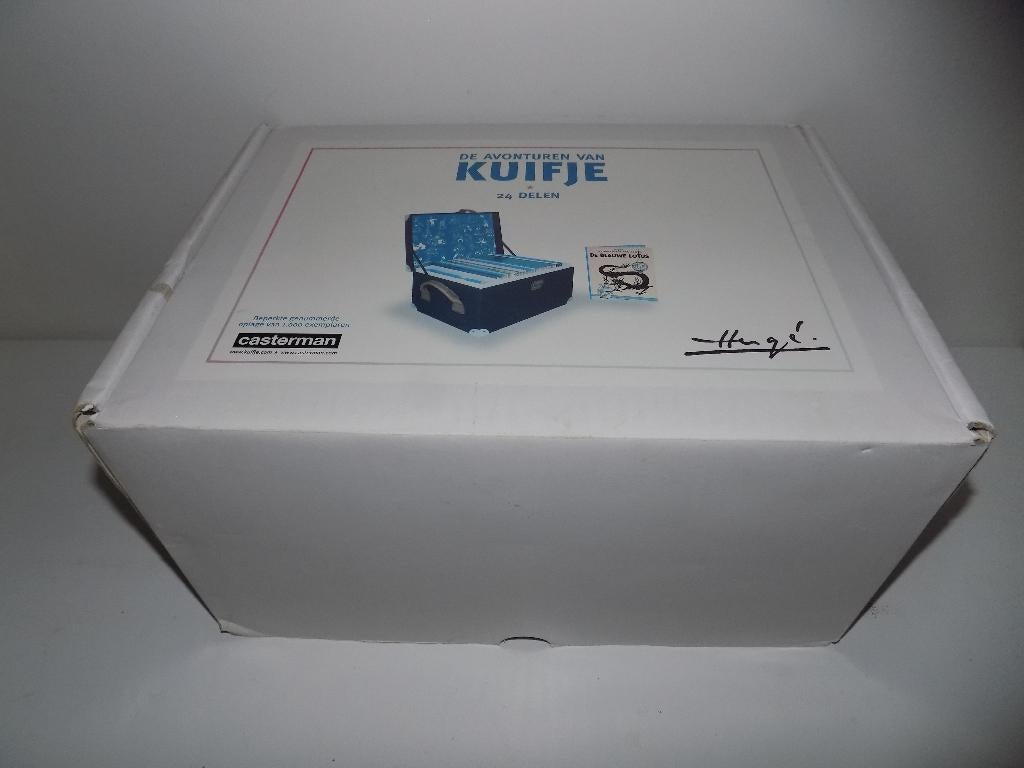 Kuifje ~ Complete kist met hardcovers 1 t/m 24 [genummerd], Complete serie of reeks, Verzenden, Zo goed als nieuw, Hergé (George Rémi)