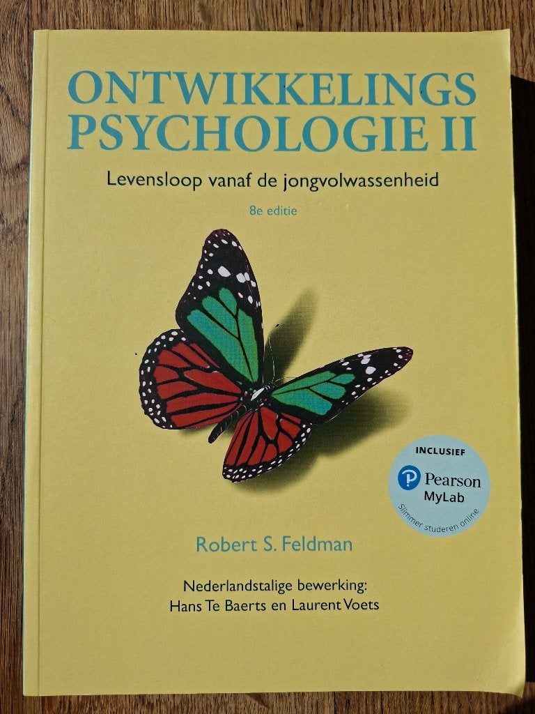 Ontwikkelingspsychologie II, Boeken, Ophalen, Zo goed als nieuw, Hoger Onderwijs, Robert S. Feldman
