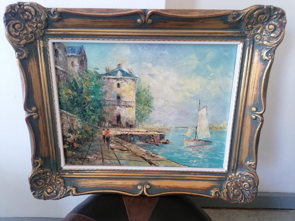 Tableau Signé Originale, Antiquités & Art, Art | Peinture | Classique