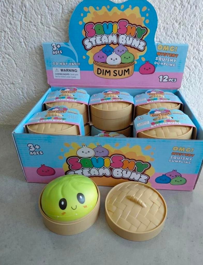 Dumpling steam bunz dim sum 8,5cm groot. Tiktok rage 2026, Kinderen en Baby's, Ophalen, Nieuw, Jongen of Meisje