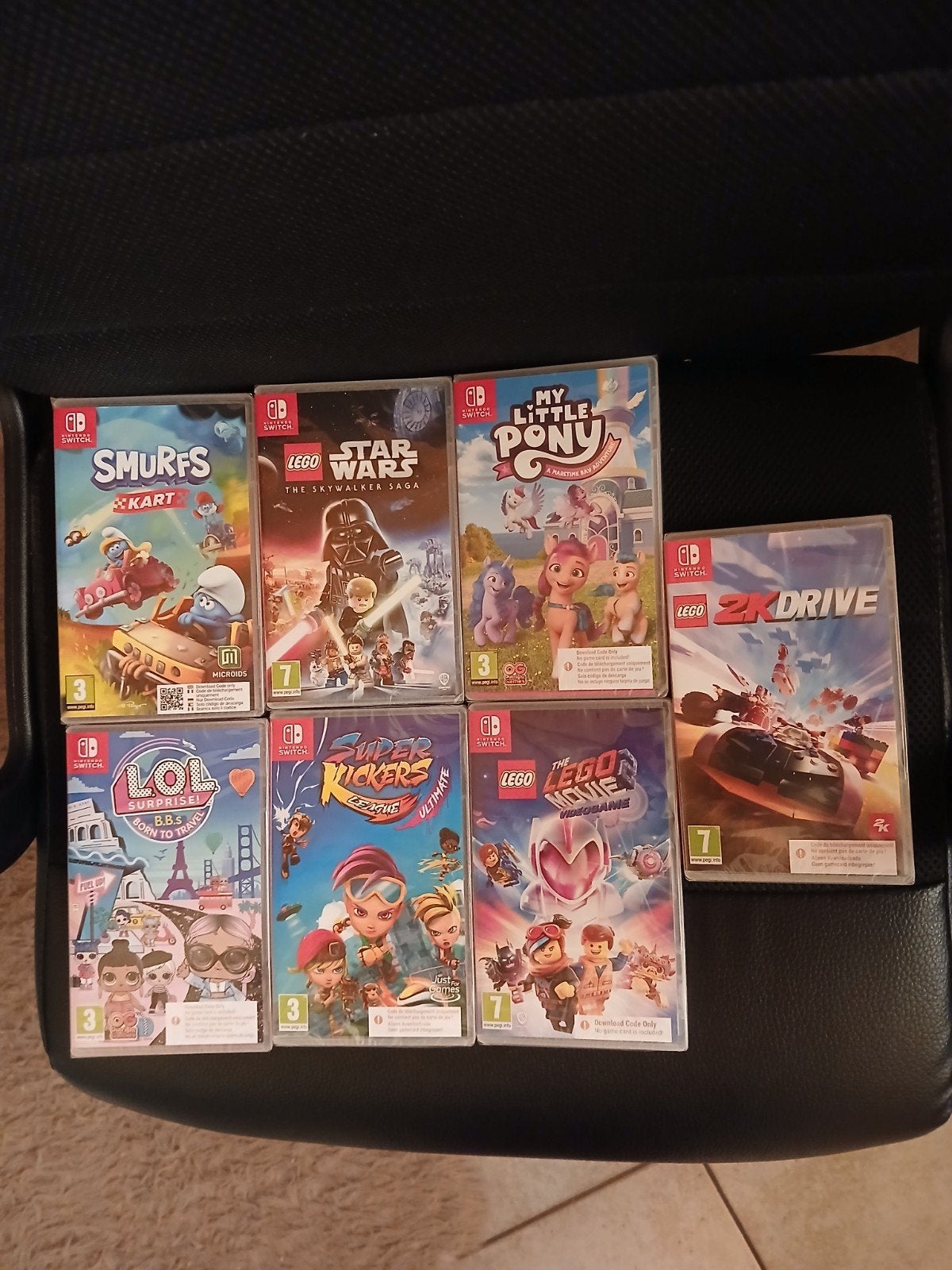 7 Nieuwe Nintendo Switch Games, Enlèvement, Neuf, À partir de 3 ans