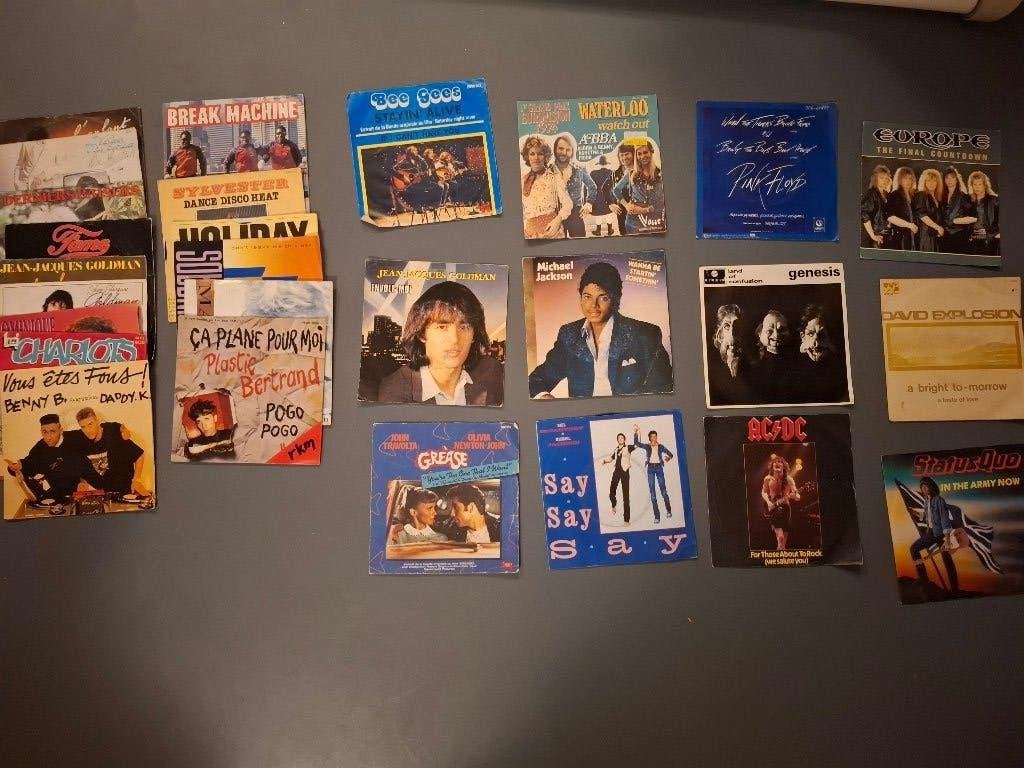 Vinyles 45 tours, Enlèvement, Utilisé