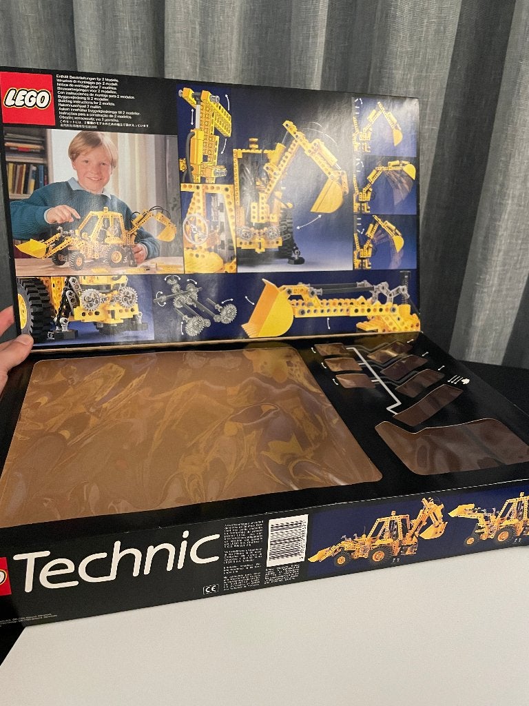 Boîte d'origine vide LEGO Technic 8862 (1989), Enfants & Bébés, Enlèvement ou Envoi, Lego, Accessoire, Utilisé