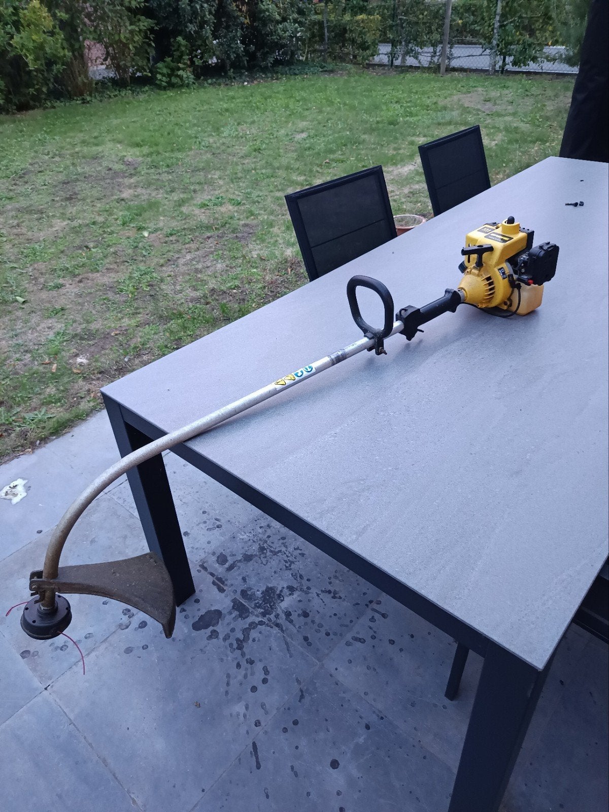 bosmaaier te koop, Jardin & Terrasse, Débroussailleuses, Enlèvement, Comme neuf, Essence, Sabre