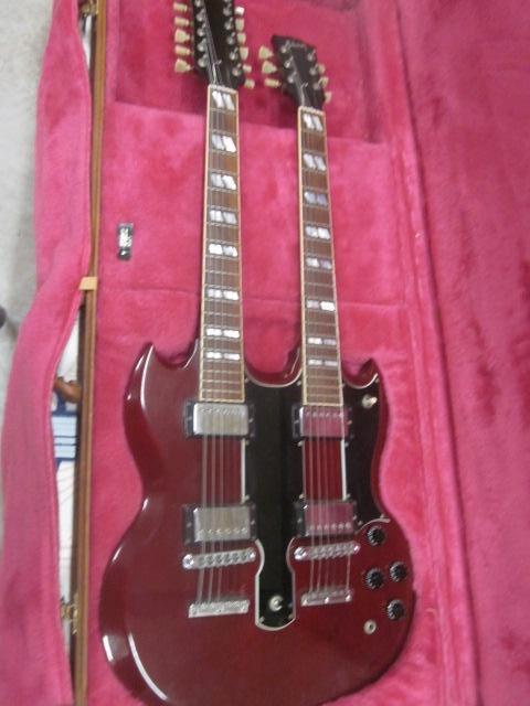 Gibson Doubleneck esd 1275, Muziek en Instrumenten, Ophalen of Verzenden, Zo goed als nieuw, Solid body, Gibson