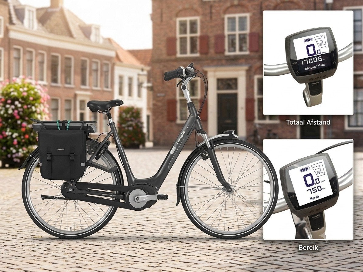 Mooie Gazelle E-bike – Bosch Middenmotor – Maat 53 cm (M/L), Ophalen, Zo goed als nieuw, 51 tot 55 cm, 50 km per accu of meer