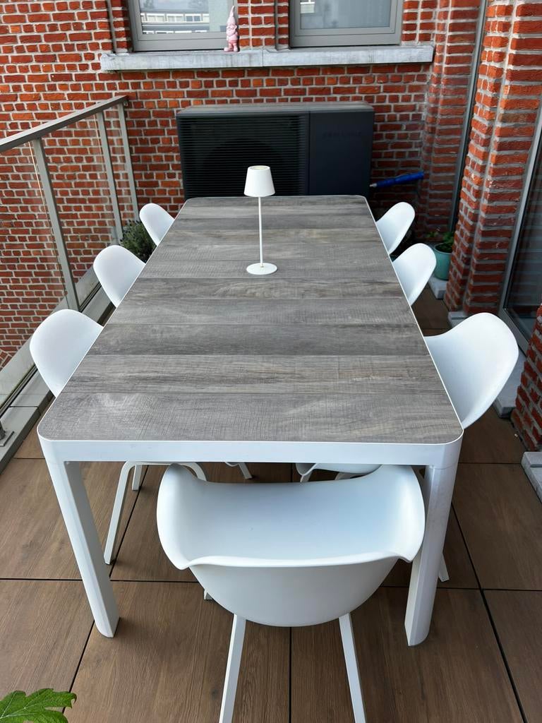 8 tuinstoelen., Ophalen, Zo goed als nieuw, Stoel