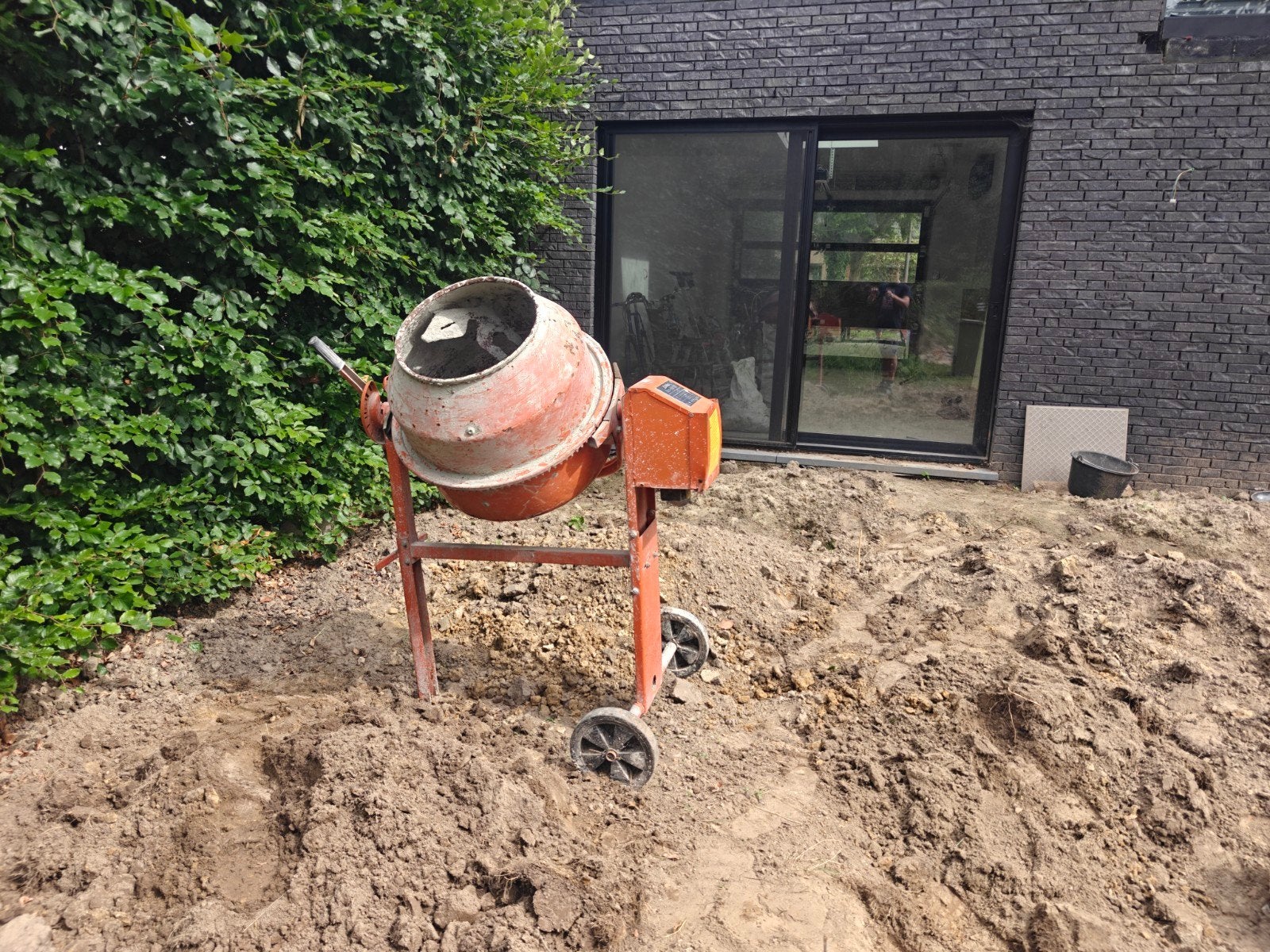 Betonmolen Lescha Euromix 125, Doe-het-zelf en Bouw, Betonmolens, Ophalen