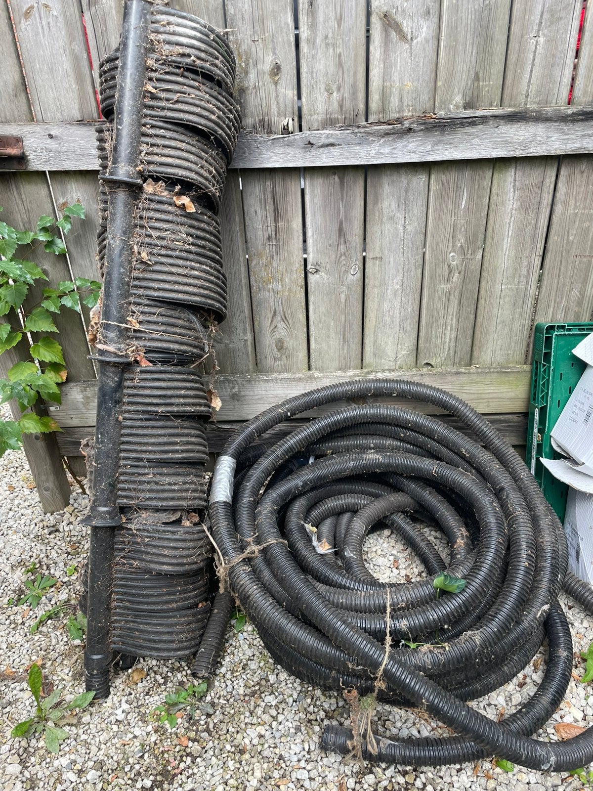 Zwembadverwarming, Ophalen, Gebruikt
