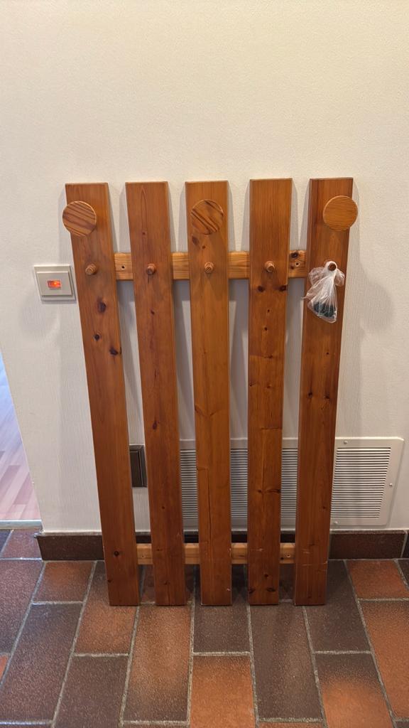 Ikea kapstok, massief hout, 59,5x110, Huis en Inrichting, Woonaccessoires | Kapstokken, Gebruikt, 100 tot 150 cm, Hout, Ophalen